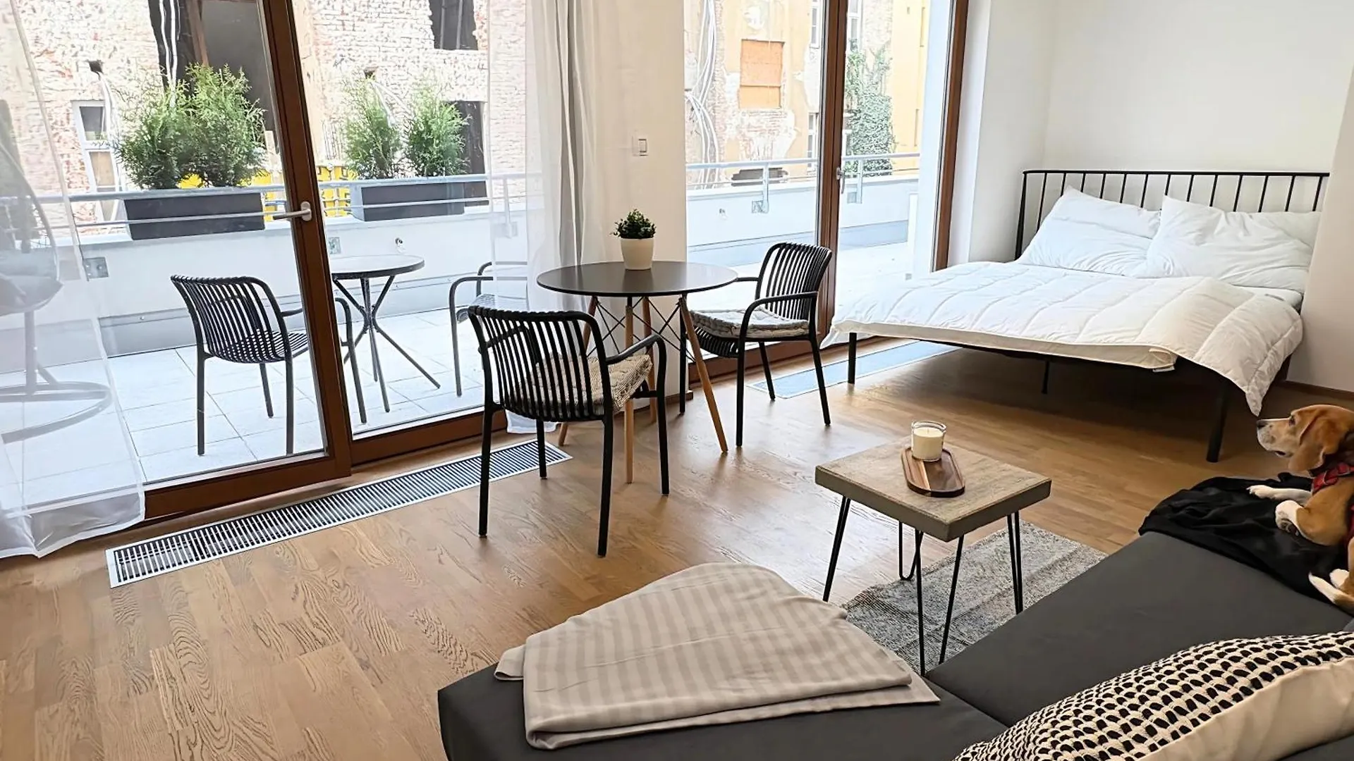 Apartment Modern Studio With Spacious Terrace Prague Andel