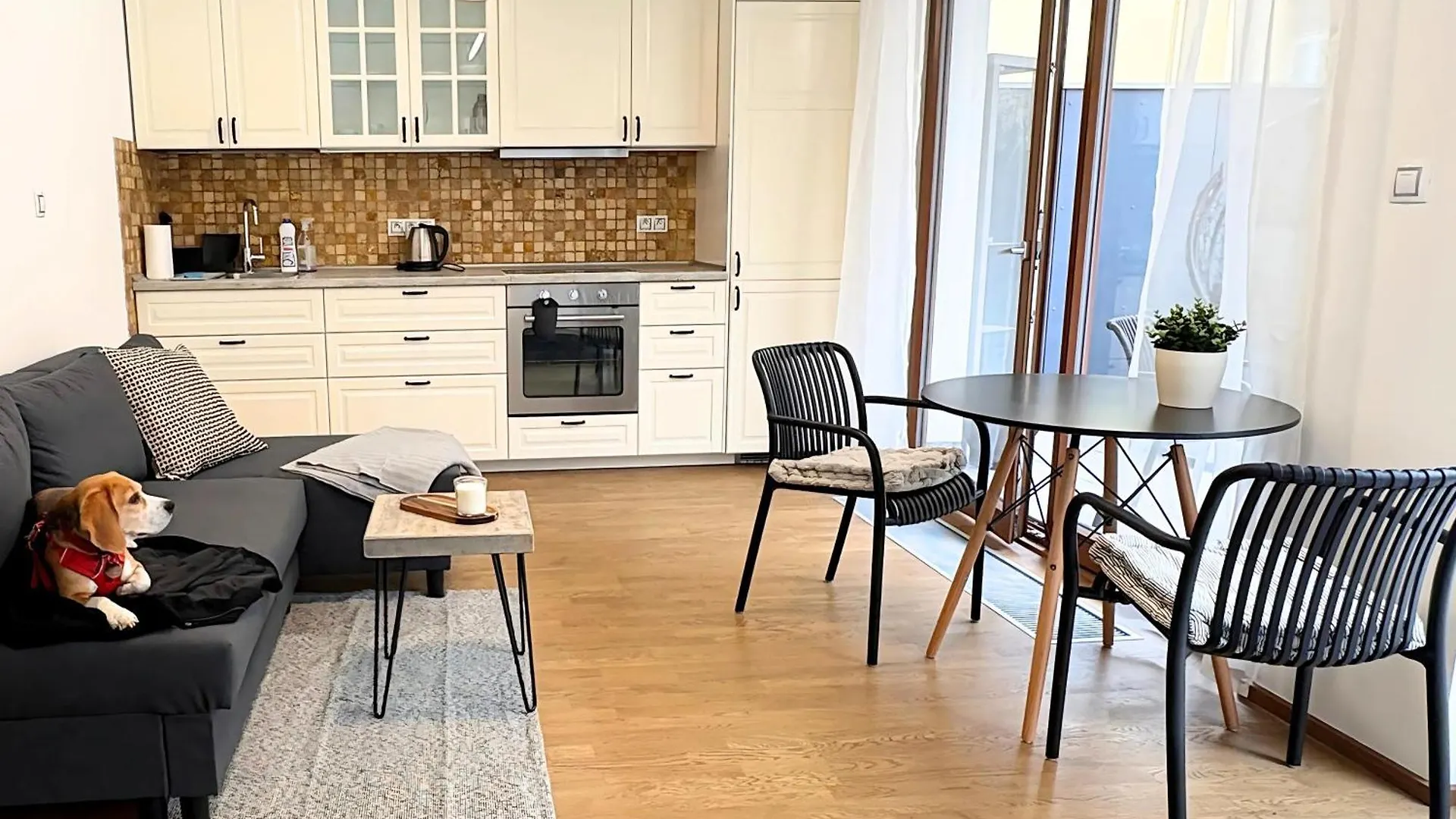 Modern Studio With Spacious Terrace Prague Andel